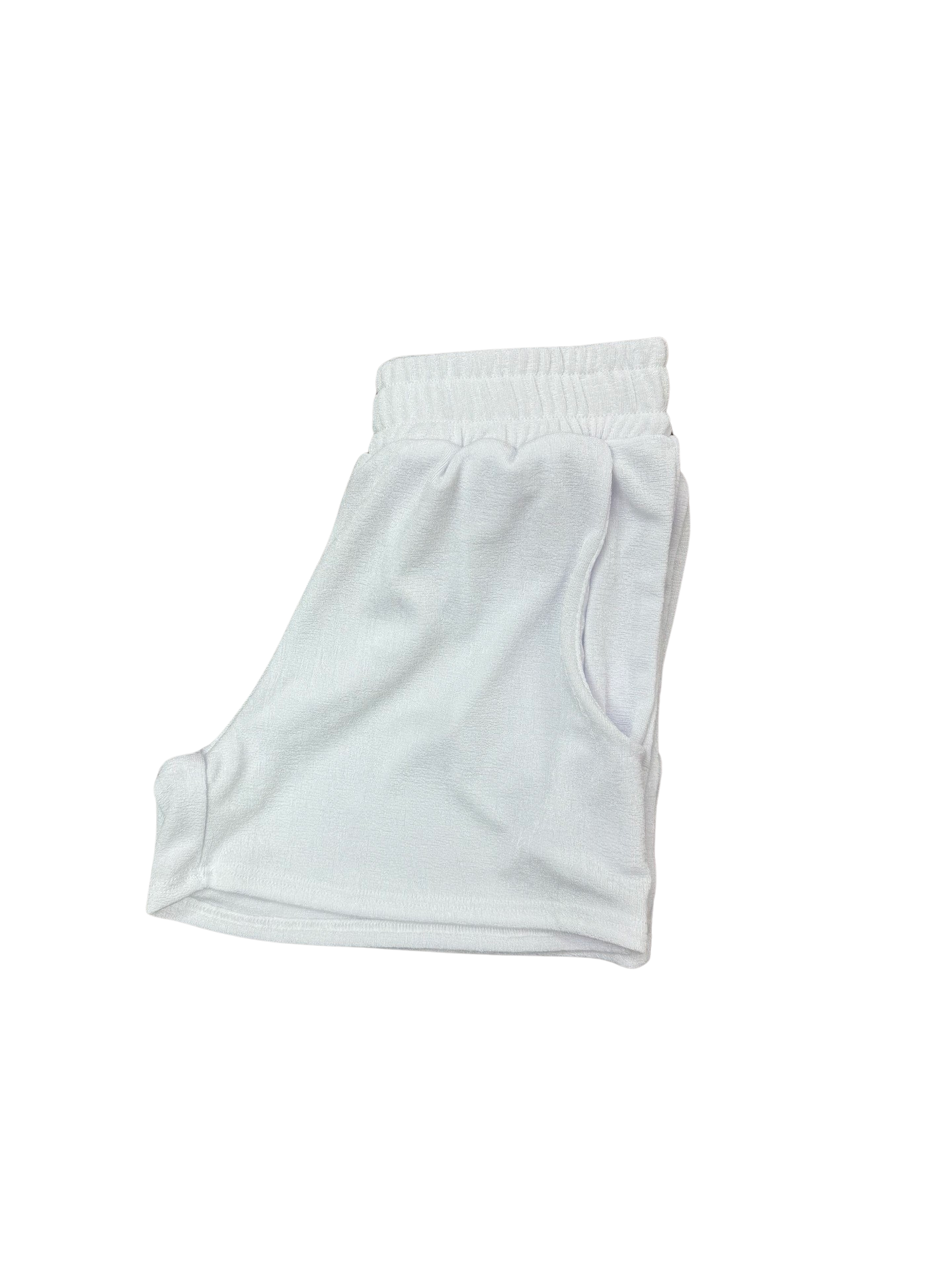 Girls- Erge Solid Slinky Layer Bottom Tank and Short Set