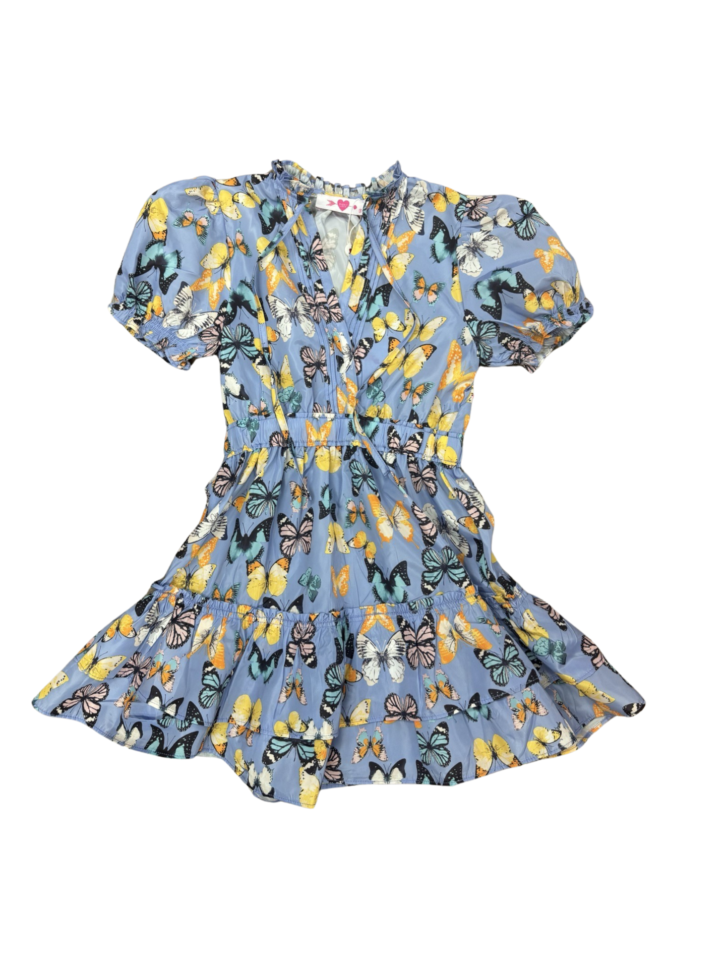 Girls- Buddy Love Tween Clementine Elastic Waist Mini Dress