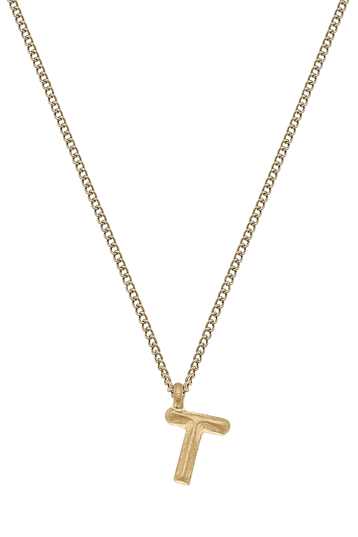 Necklaces- Canvas Initials Necklace