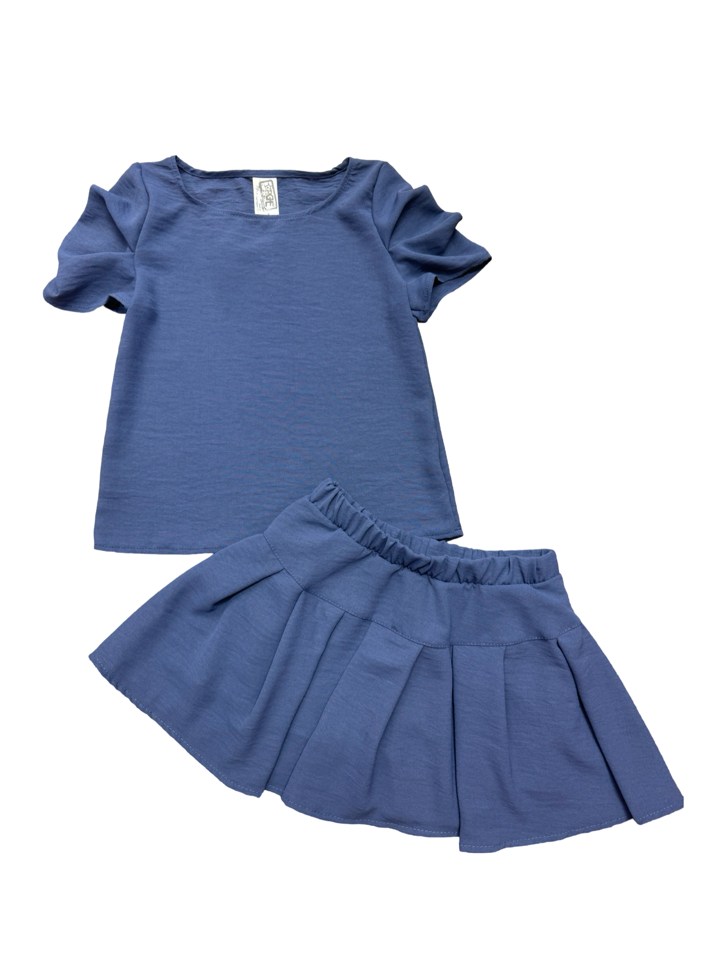 Girls- Erge Airflow Pleated Sleeve Top