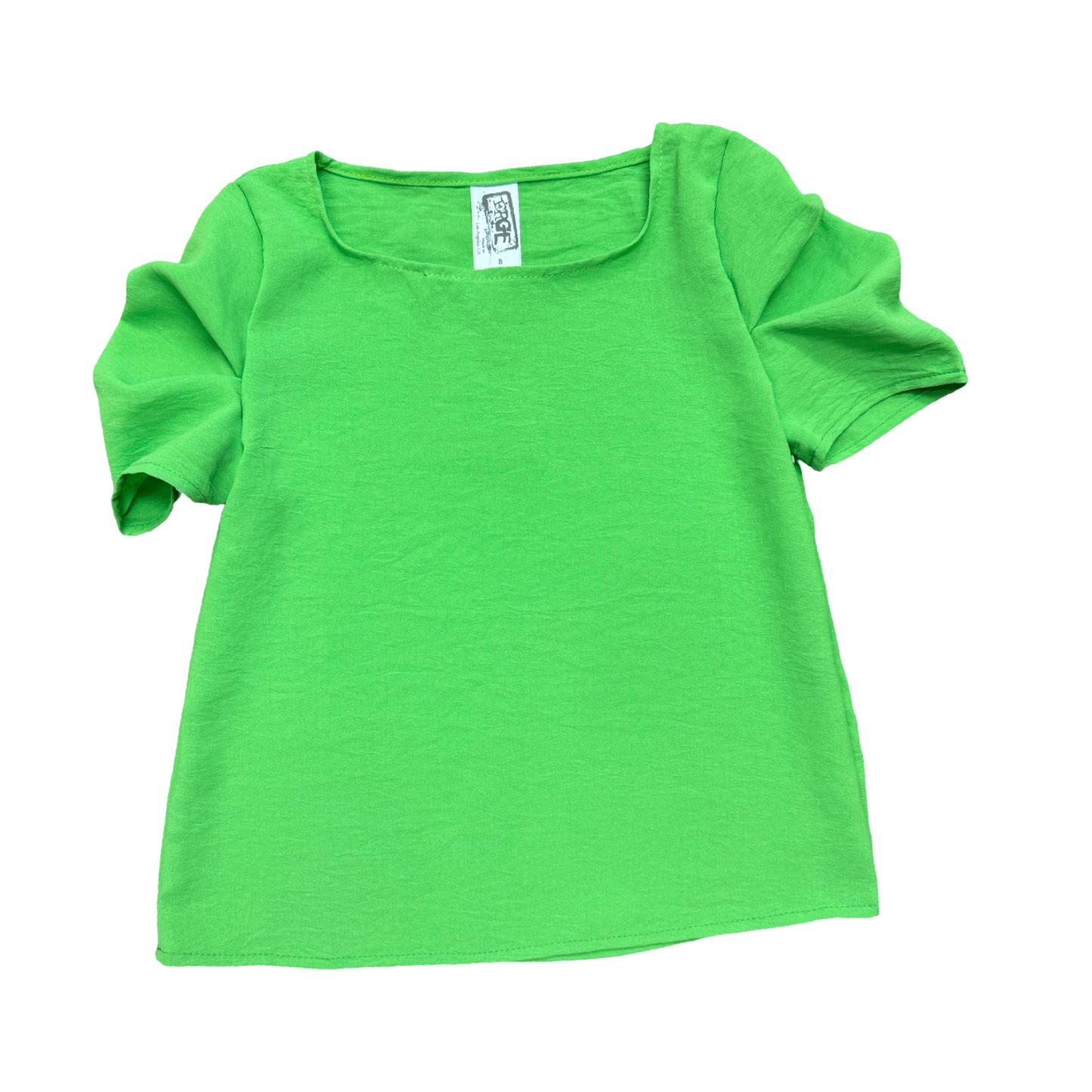 Girls- Erge Airflow Pleated Sleeve Top