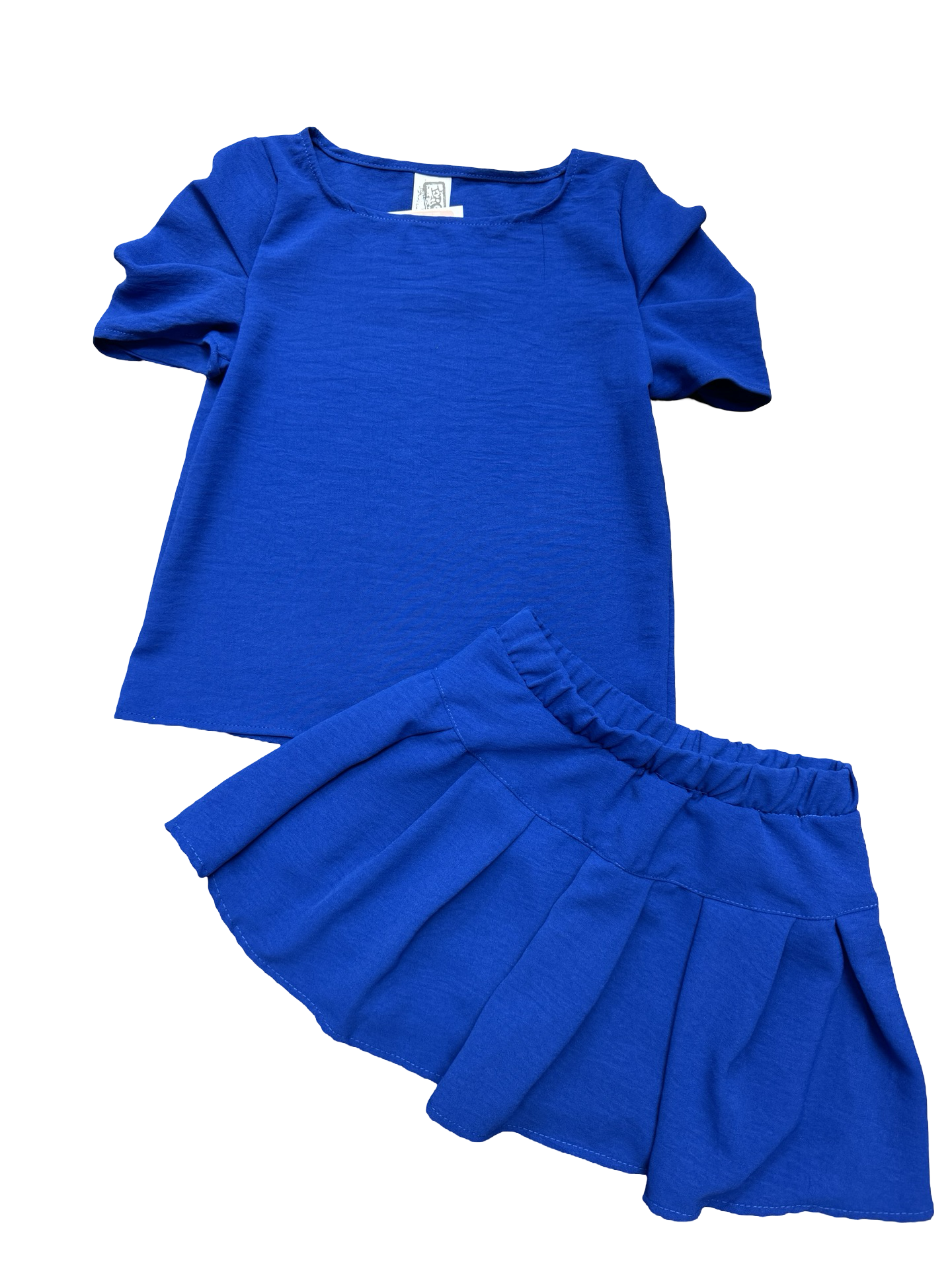 Girls- Erge Airflow Pleated Sleeve Top