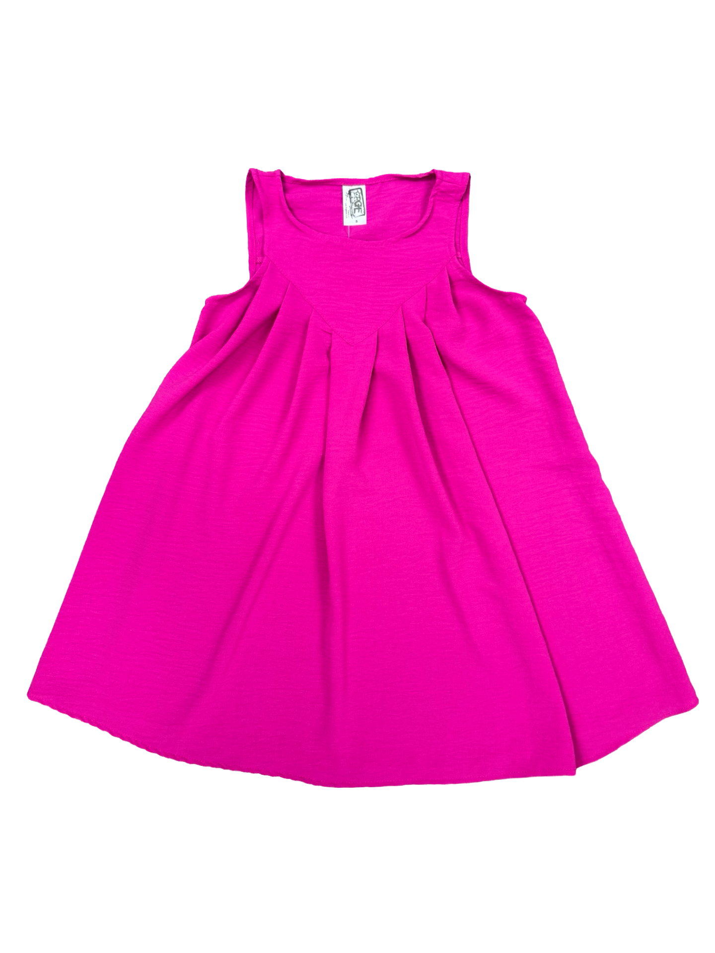 Girls- Erge Airflow Pleated Tank Dress