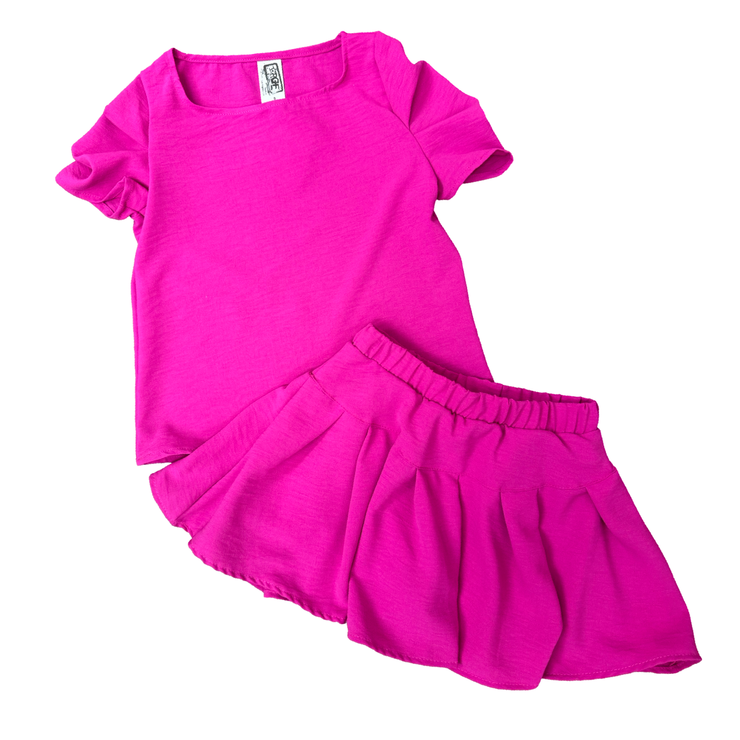 Girls- Erge Airflow Pleated Sleeve Top