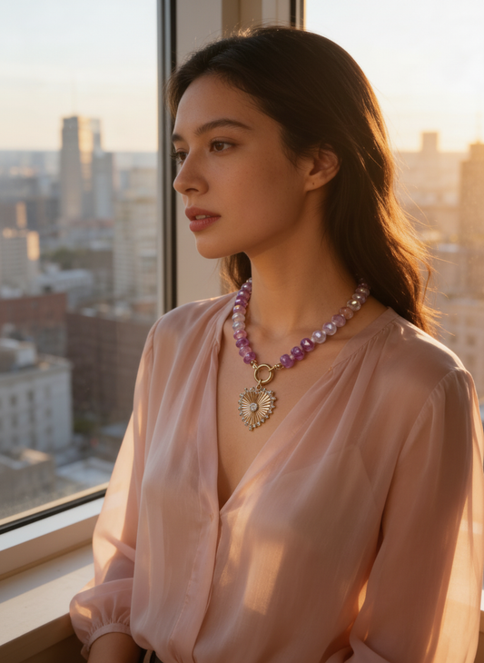 Necklaces- Pink Bloom Necklace