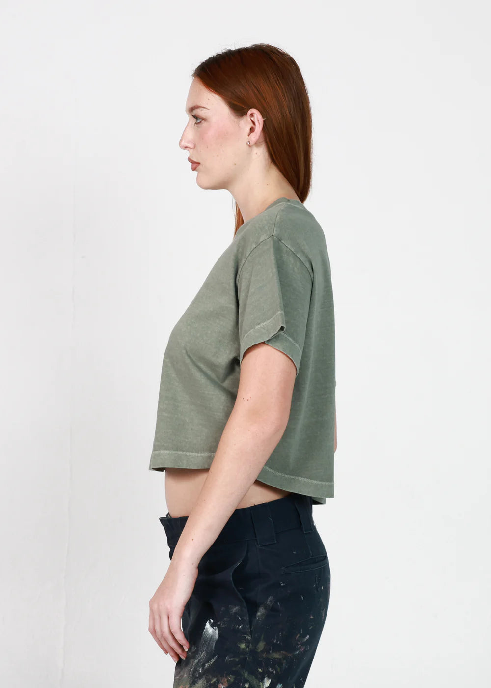 Girl Dangerous Oversized Cropped Tee