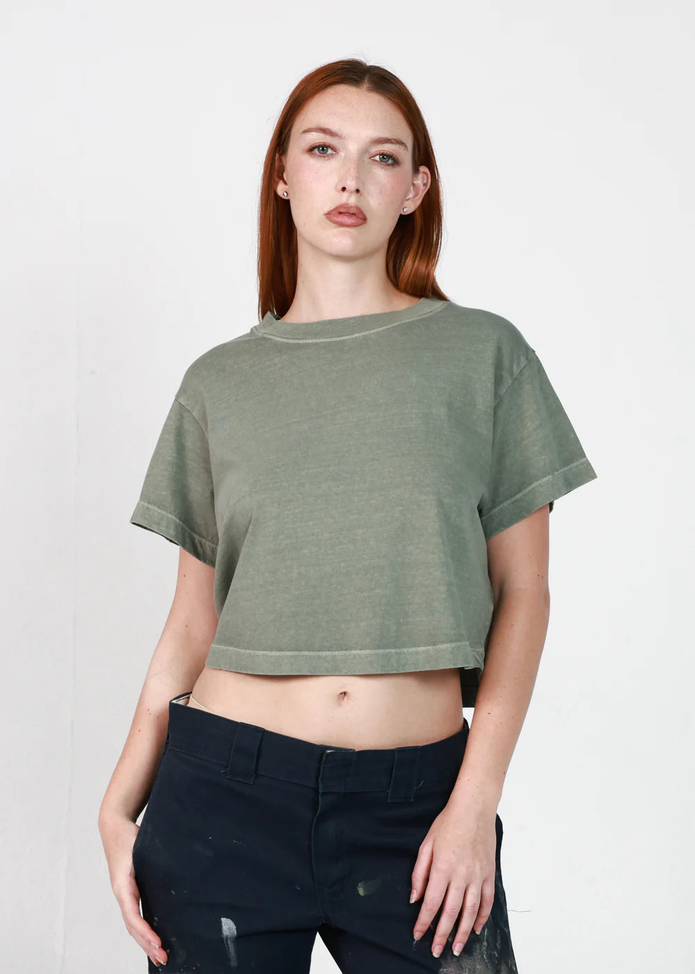 Girl Dangerous Oversized Cropped Tee