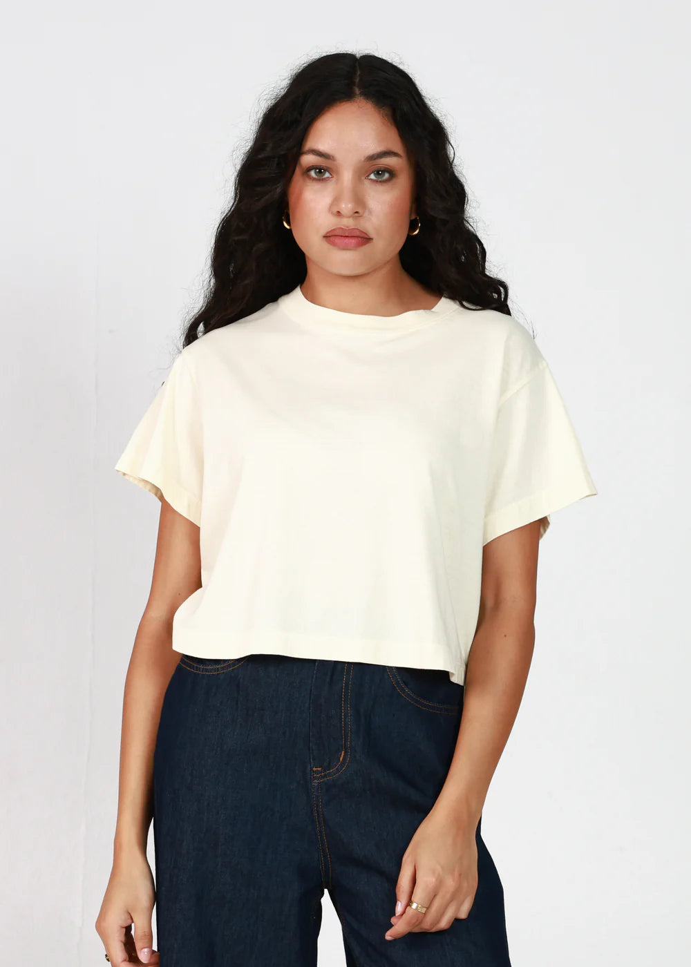 Girl Dangerous Oversized Cropped Tee