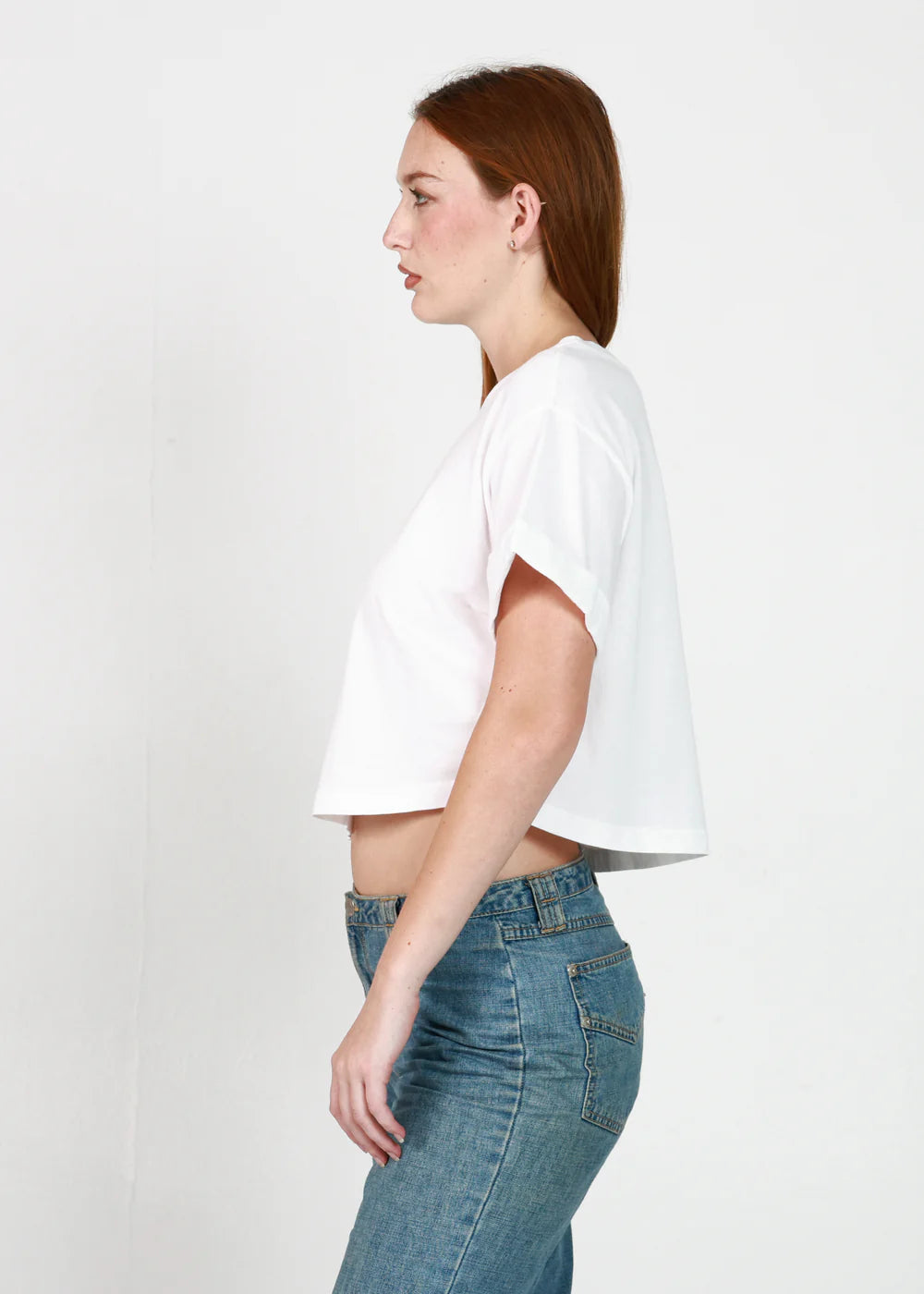 Girl Dangerous Oversized Cropped Tee