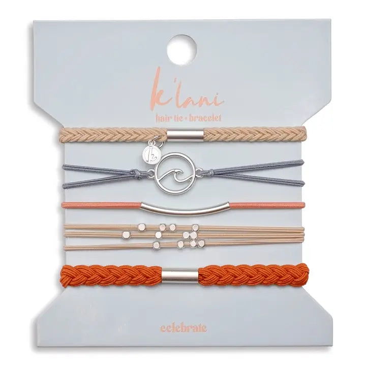 Hair- K' Lani Hair Tie Bracelets Celebrate