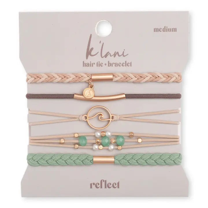 Hair- K' Lani Hair Tie Bracelets Reflect