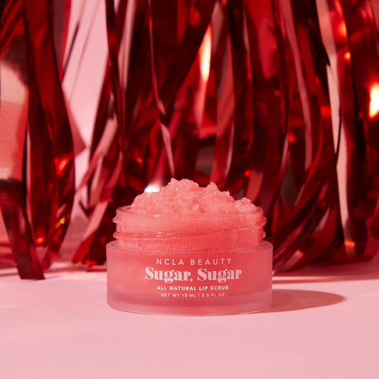 Face- NCLA Beauty Sugar Sugar Pink Champagne Lip Scrub
