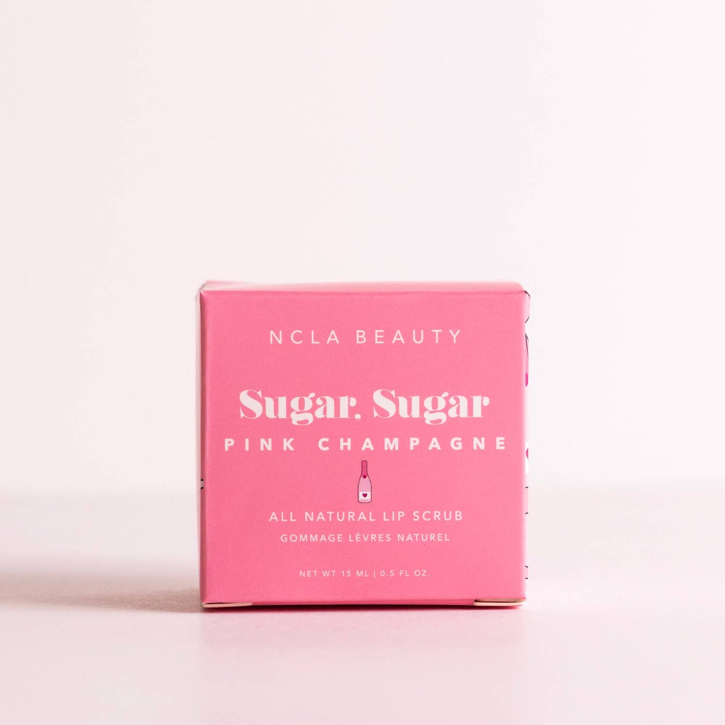 Face- NCLA Beauty Sugar Sugar Pink Champagne Lip Scrub