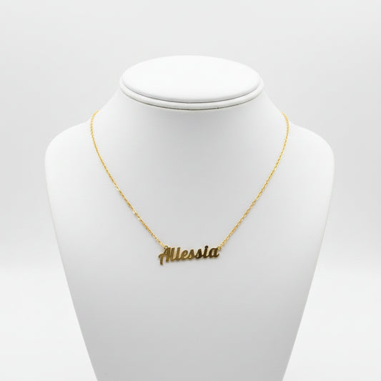 Necklaces- 18k Personalized Name Necklace