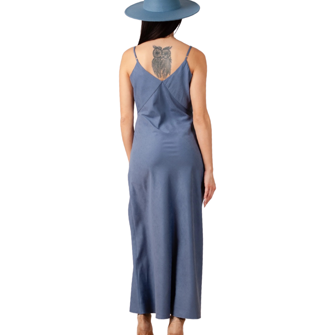 Apparel- Lucca Jenn Seam Detail Slip Dress