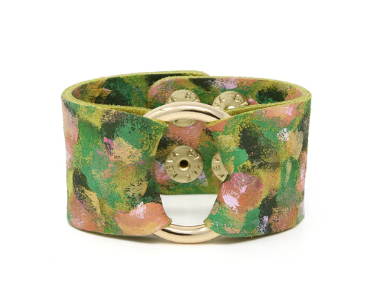 Bracelets- Keva Growing Good Things Leather Cuff