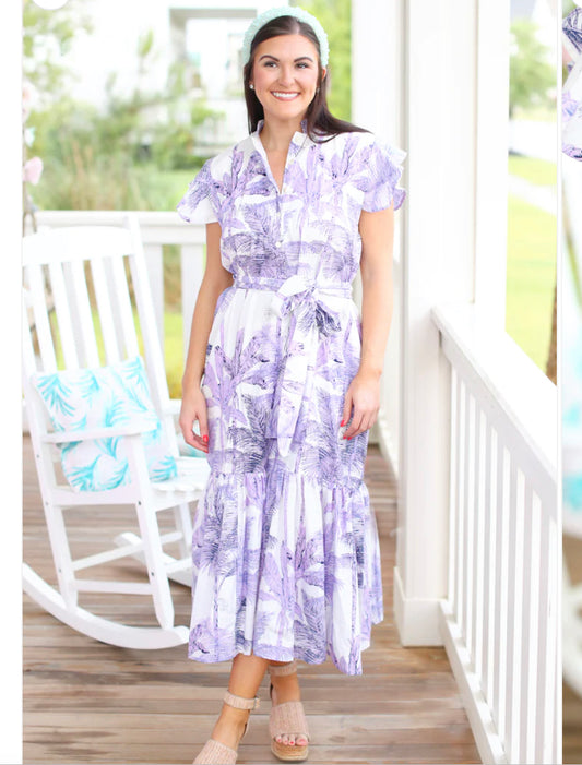 Apparel- Darlington Isle Lavender Breeze Dress