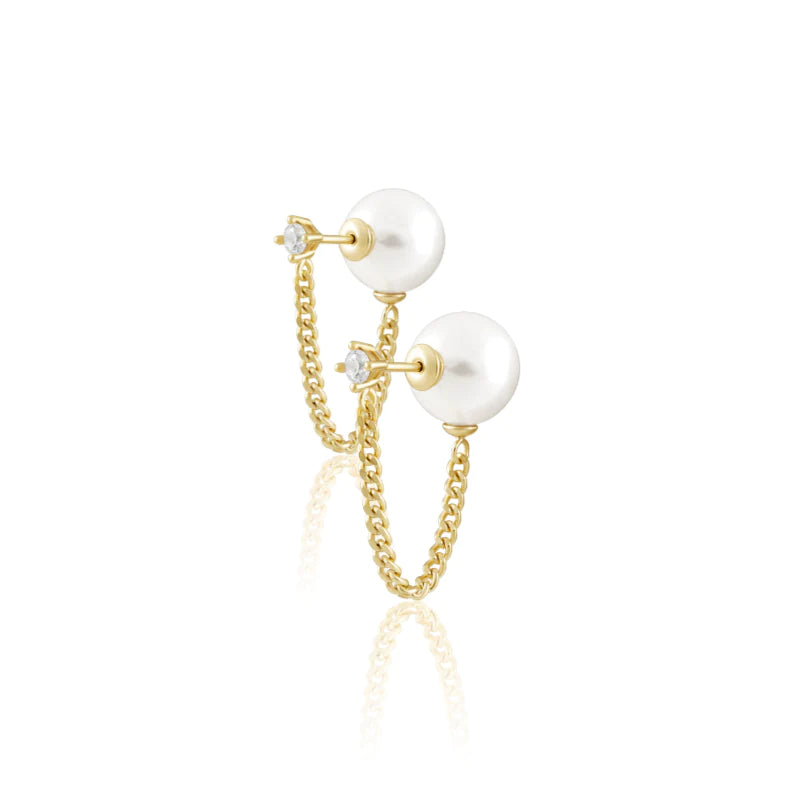 Earrings- Sahira Jewelry Design June Pearl Earrings