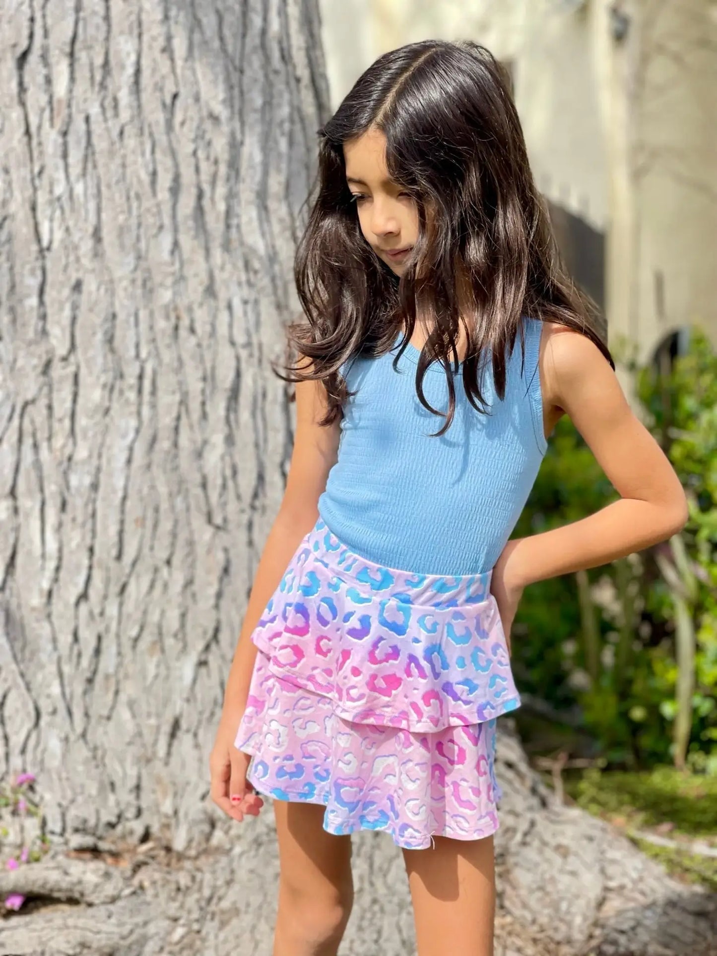 Apparel- PixieLane Smocked Jersey Back Tank