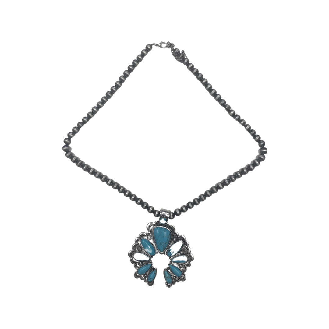 Necklaces- M&E Bling Squash Blossom
