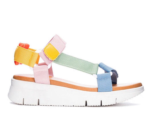 Shoes- Dirty Laundry Multi Colored Sandles