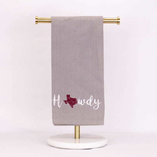 Hand Towels- Howdy Texas Hand Towels 20x28