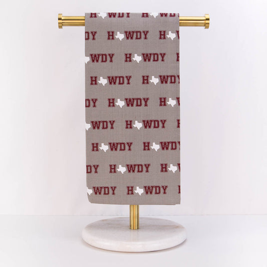 Hand Towels- Howdy State Hand Towels 20x28