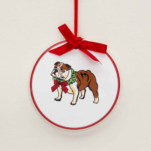 Ornaments- Royal Standard Bulldog Wreath Ornament