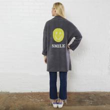 Apparel- Caryn Lawn Everyday Sweater Coat Smiley