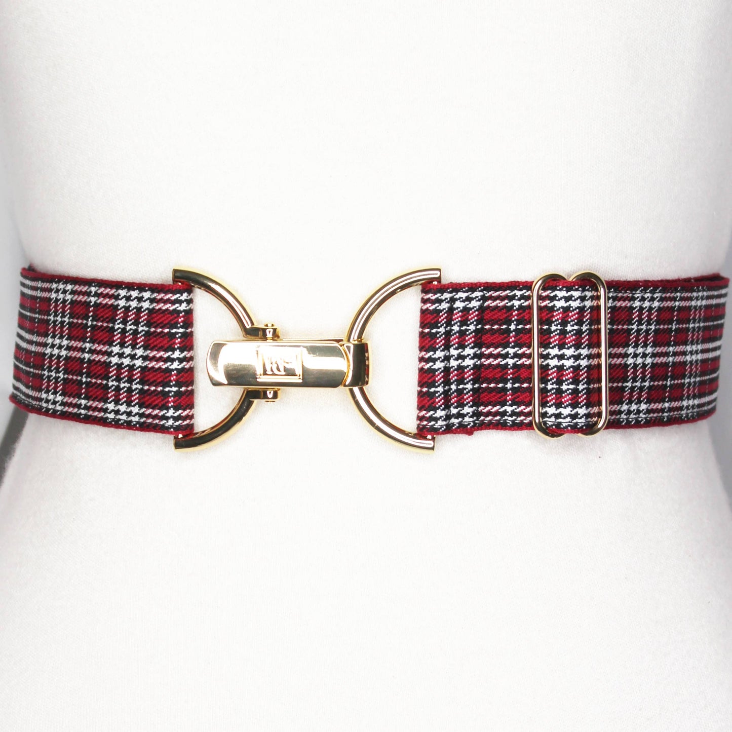 Belts- KF Clothing Red Plaid