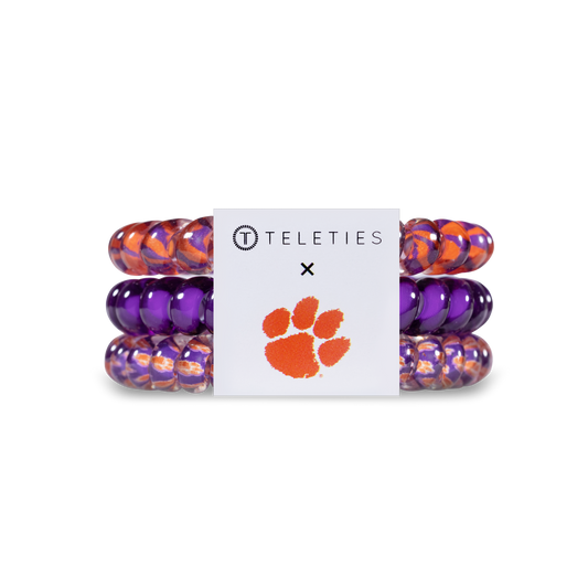 Hair- Teleties Hair Ties Clemson University