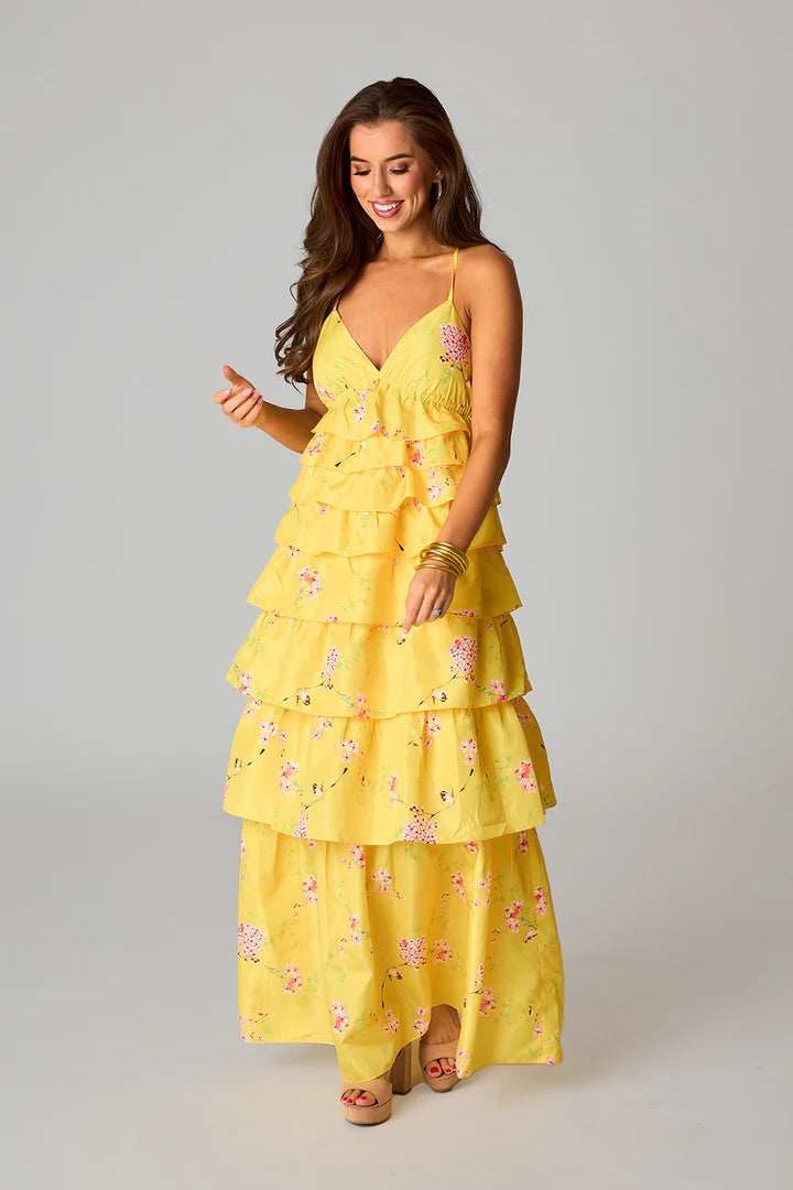 Apparel - Buddy Love Callie Tiered Maxi Dress