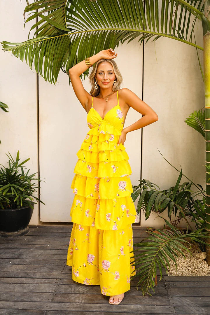 Apparel - Buddy Love Callie Tiered Maxi Dress