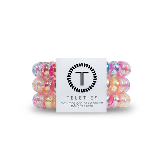 Hair- Teleties Hair Ties Eat Glitter for Breakfast - Large