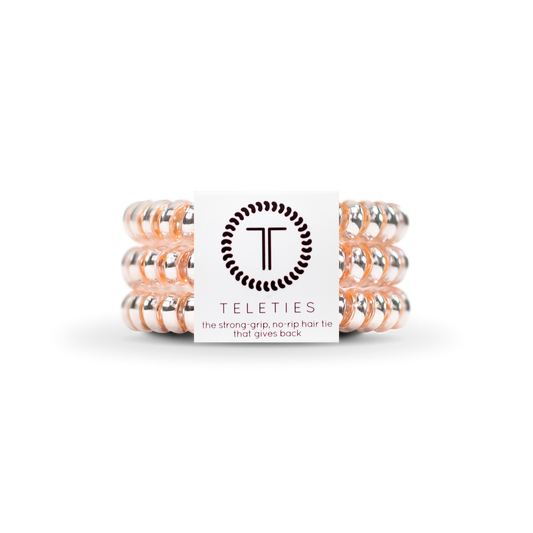 Hair- Teleties Hair Ties Millennial Pink - Small