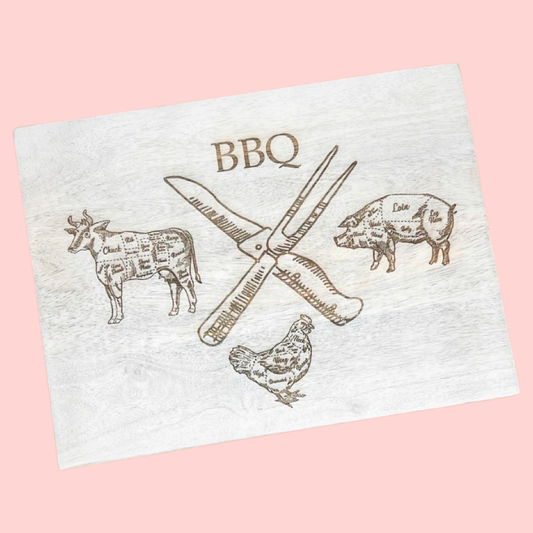 Home- Royal Standard  BBQ Crest Serving Board