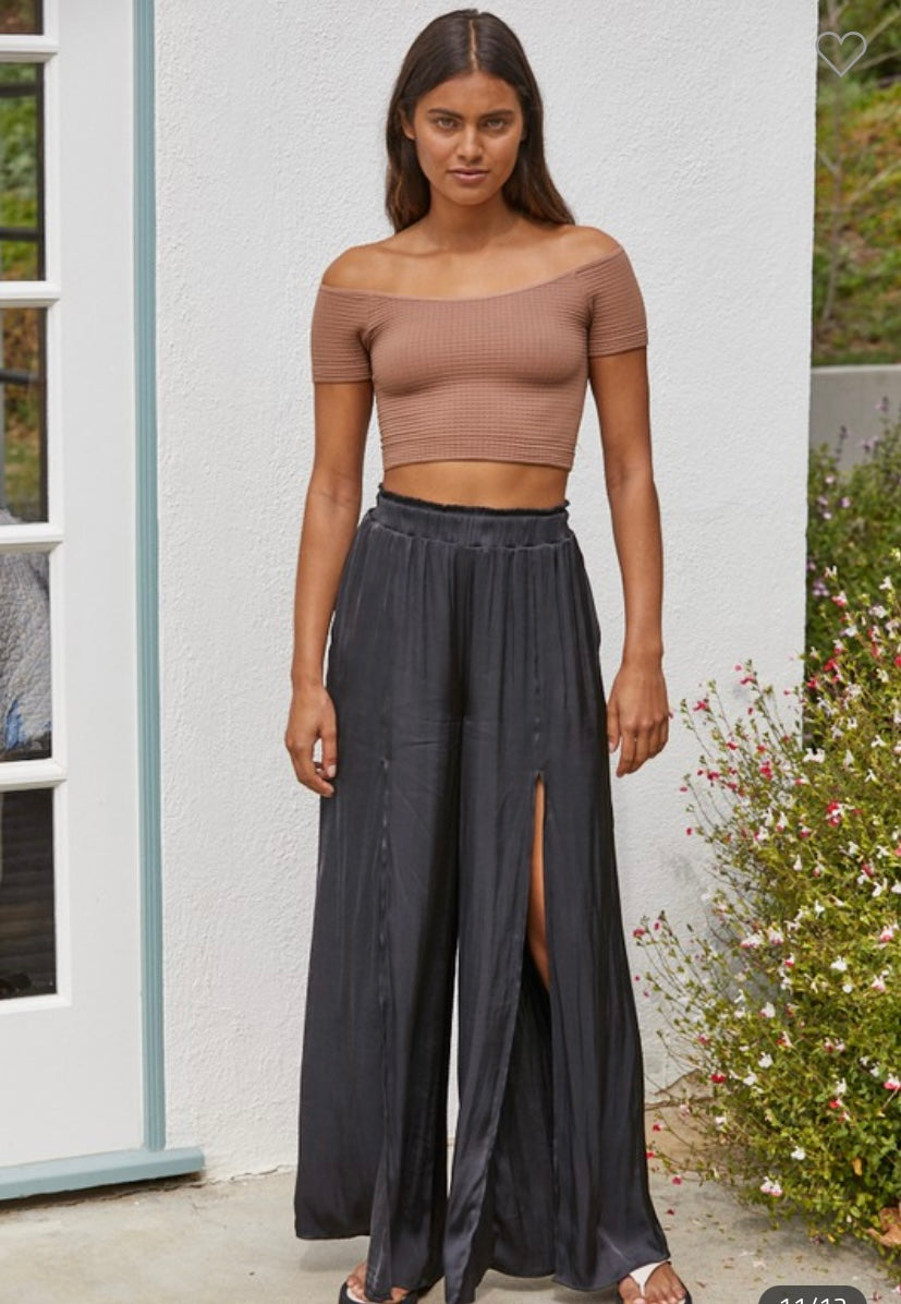 Apparel- By Together Thinking of You Cropped Top