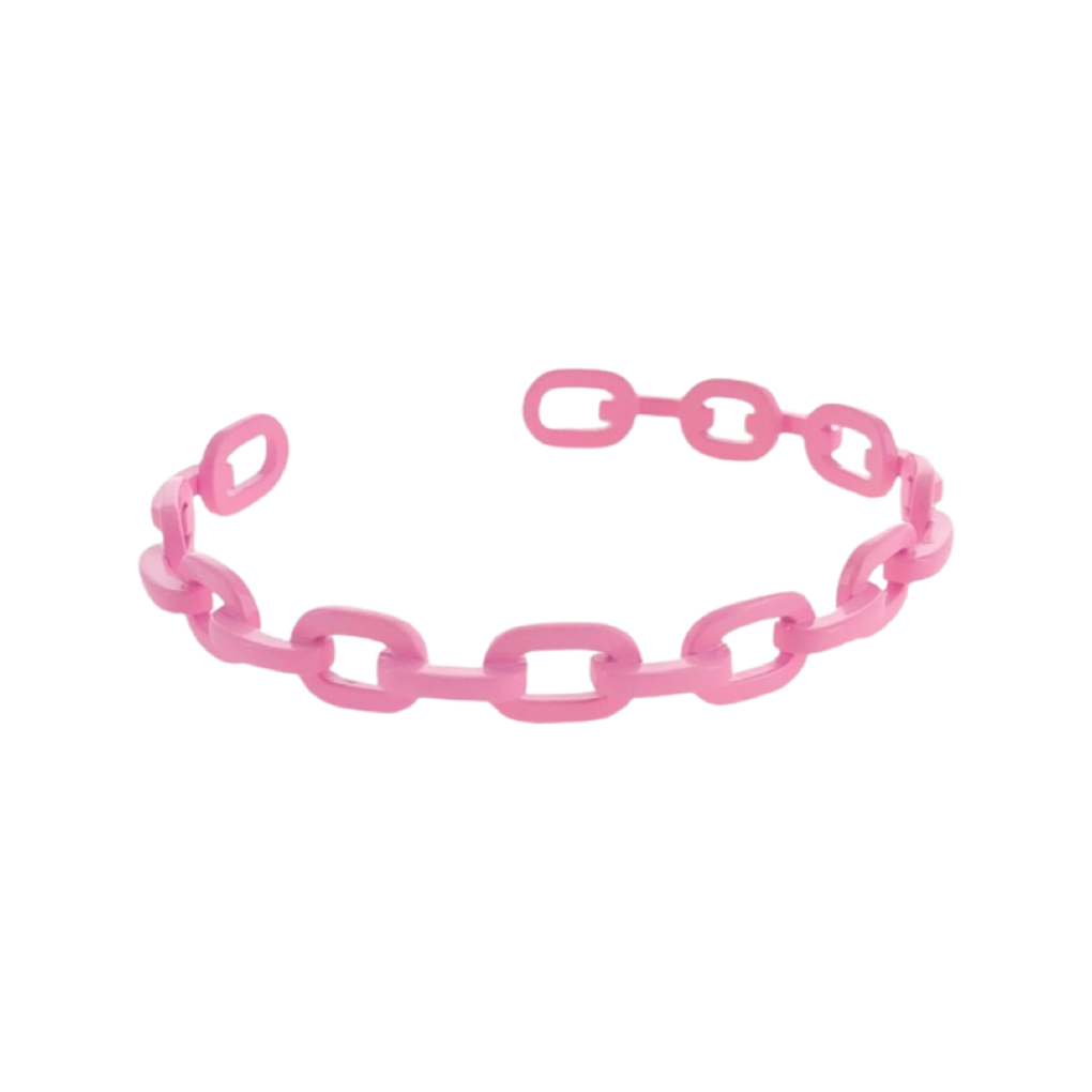 Bracelets- M&E Bling Curb Chain Cuffs