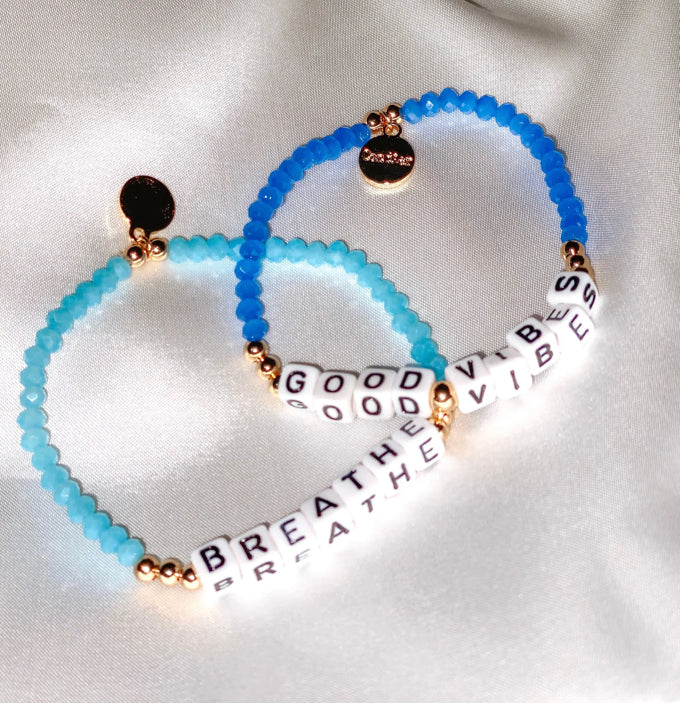 Bracelets- Ryan Porter Crystal Bracelets- Good Vibes