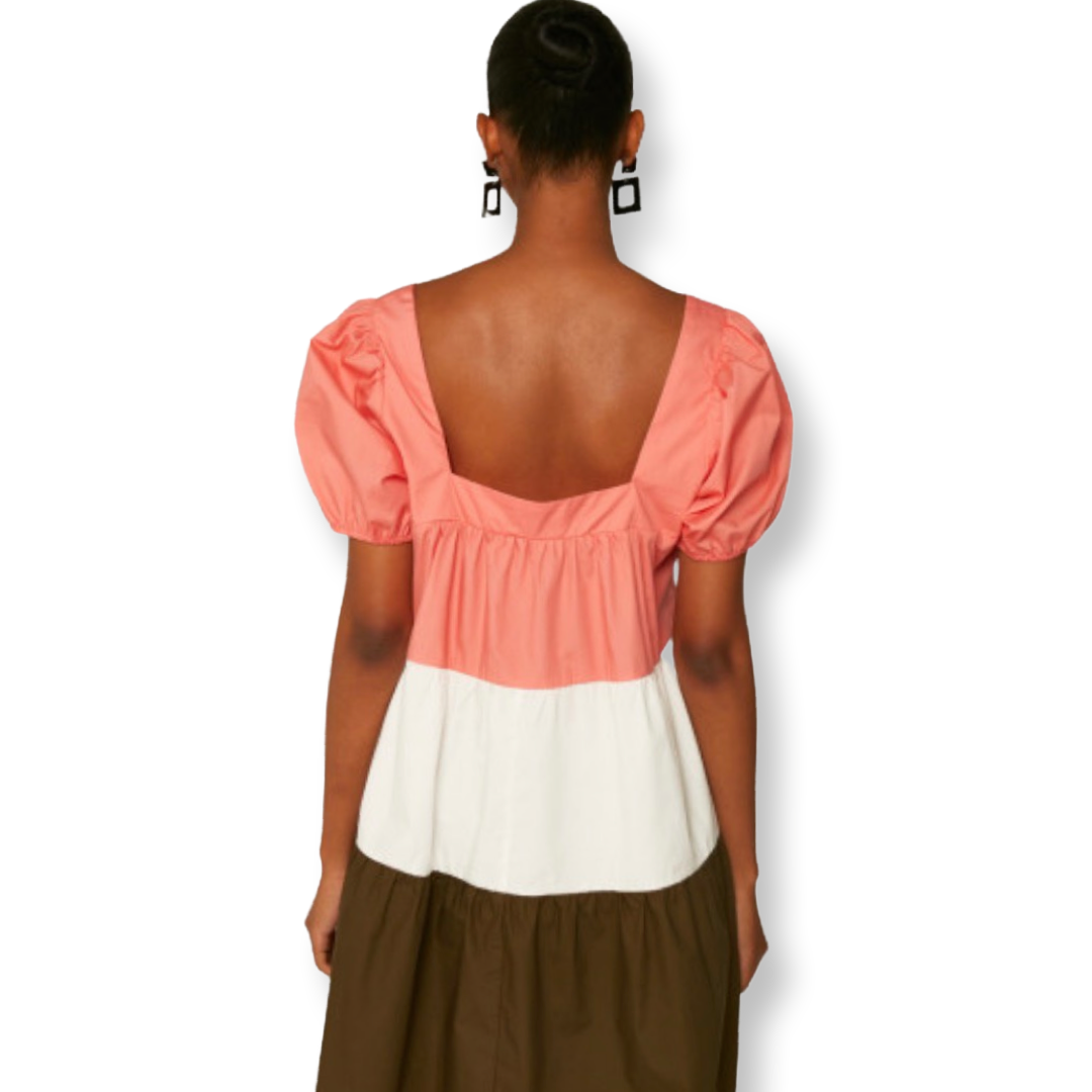 Apparel- Compania Fantastica Color Block Dress