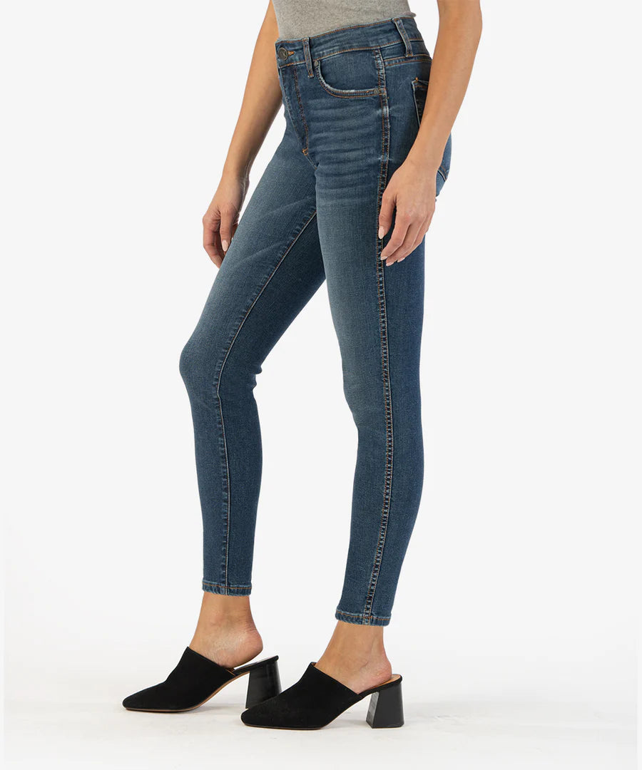 Apparel- Kut From The Kloth Connie High Rise Fab AB Ankle Skinny