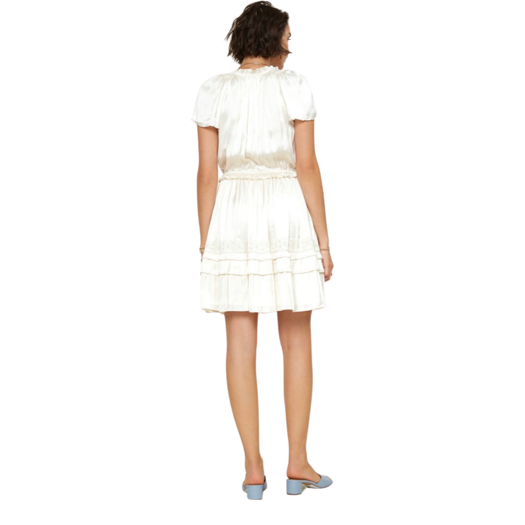 Apparel- Current Air Camilla Embroidered Hem Mini Dress