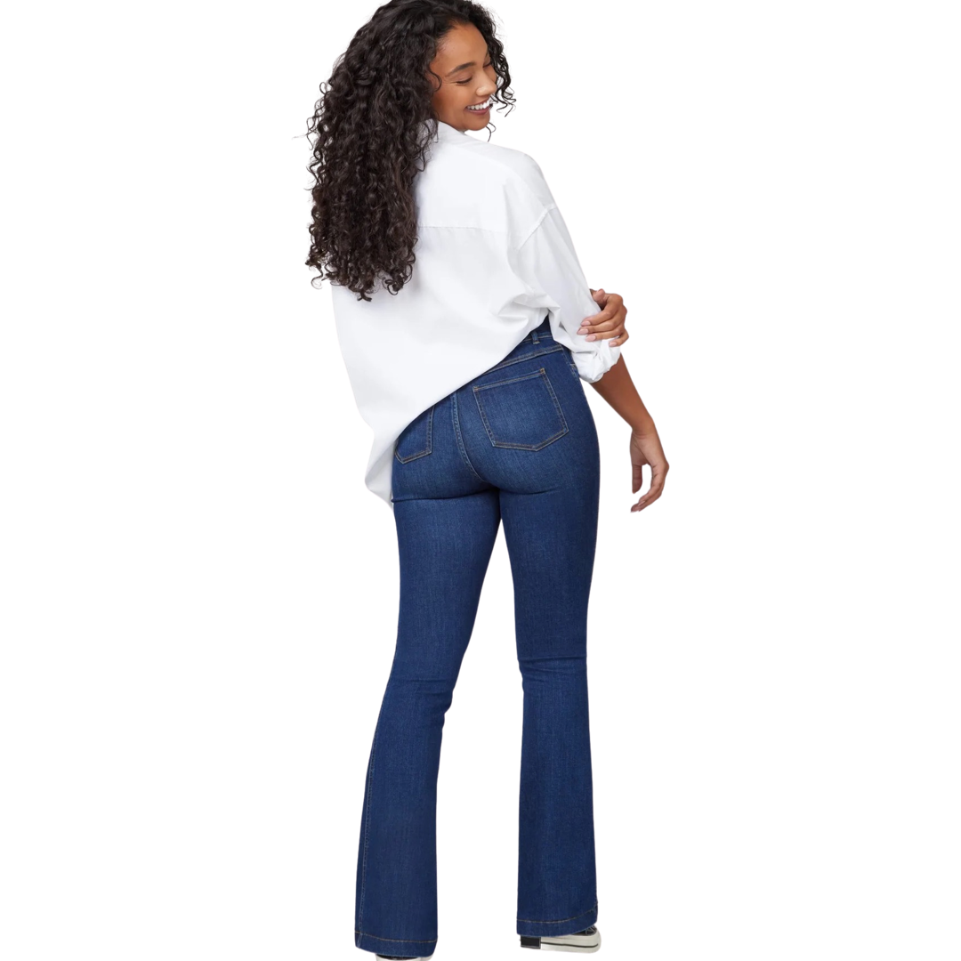 Apparel- Spanx Flare Jeans Midnight Shade – Milla & Ella Co