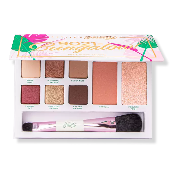 Face-Petite N Pretty 90210 Bungalow Eyes And Cheeks Palette