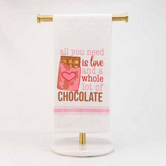 Hand Towels- Royal Standard All You Need Is Chocolate
