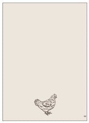 Hand Towels- Royal Standard Poultry Cuts Cream/Multi 20x28