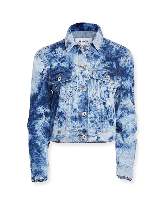 Apparel- BB Dakota Tye Die Denim Jacket