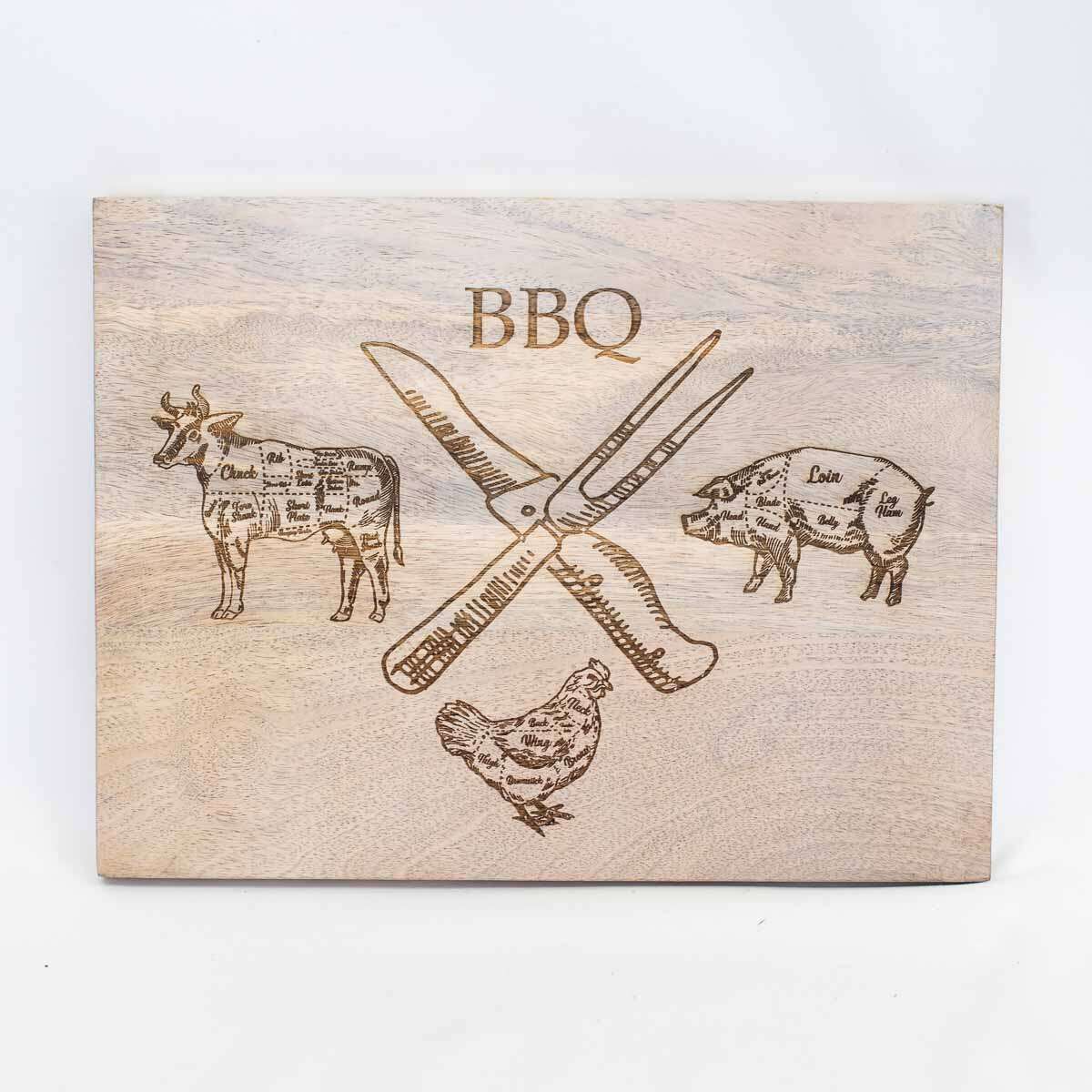 Home- The Royal Standard BBQ Crest Serving Board