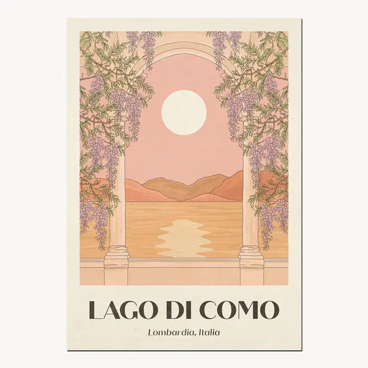 Home- Cai & Jo Lago Di Como Print