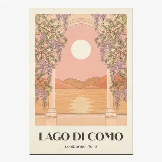 Home- Cai & Jo Lago Di Como Print